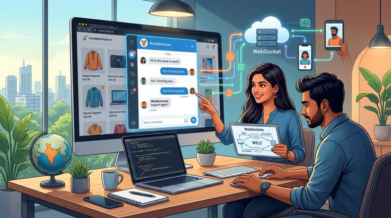 How to Build a Real-Time Chat Feature with WebSockets for Your Indian E-Commerce Site